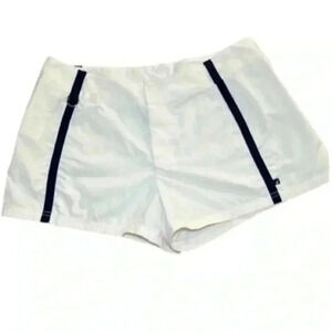Nautica  Board Short Off White with Blue Stripe Size Large